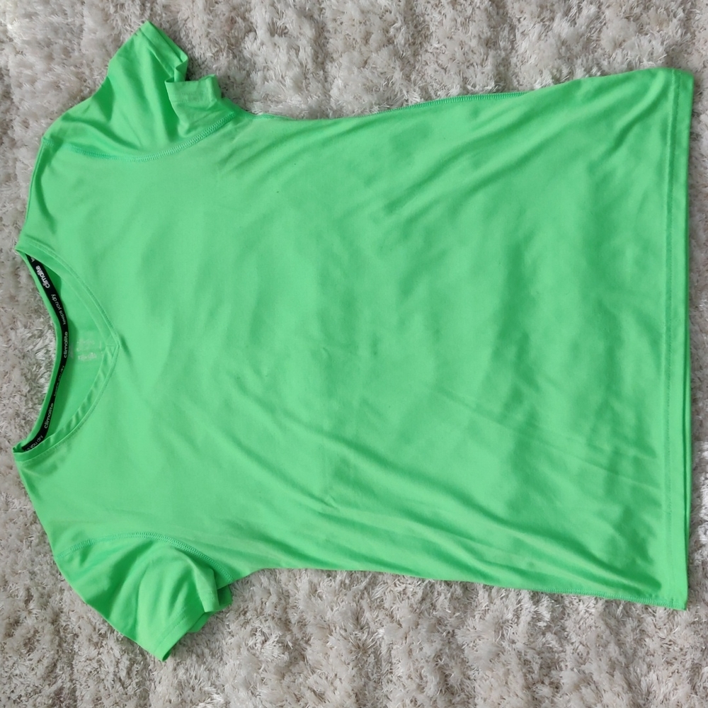 GUC Green Adidas Climalite v-neck
